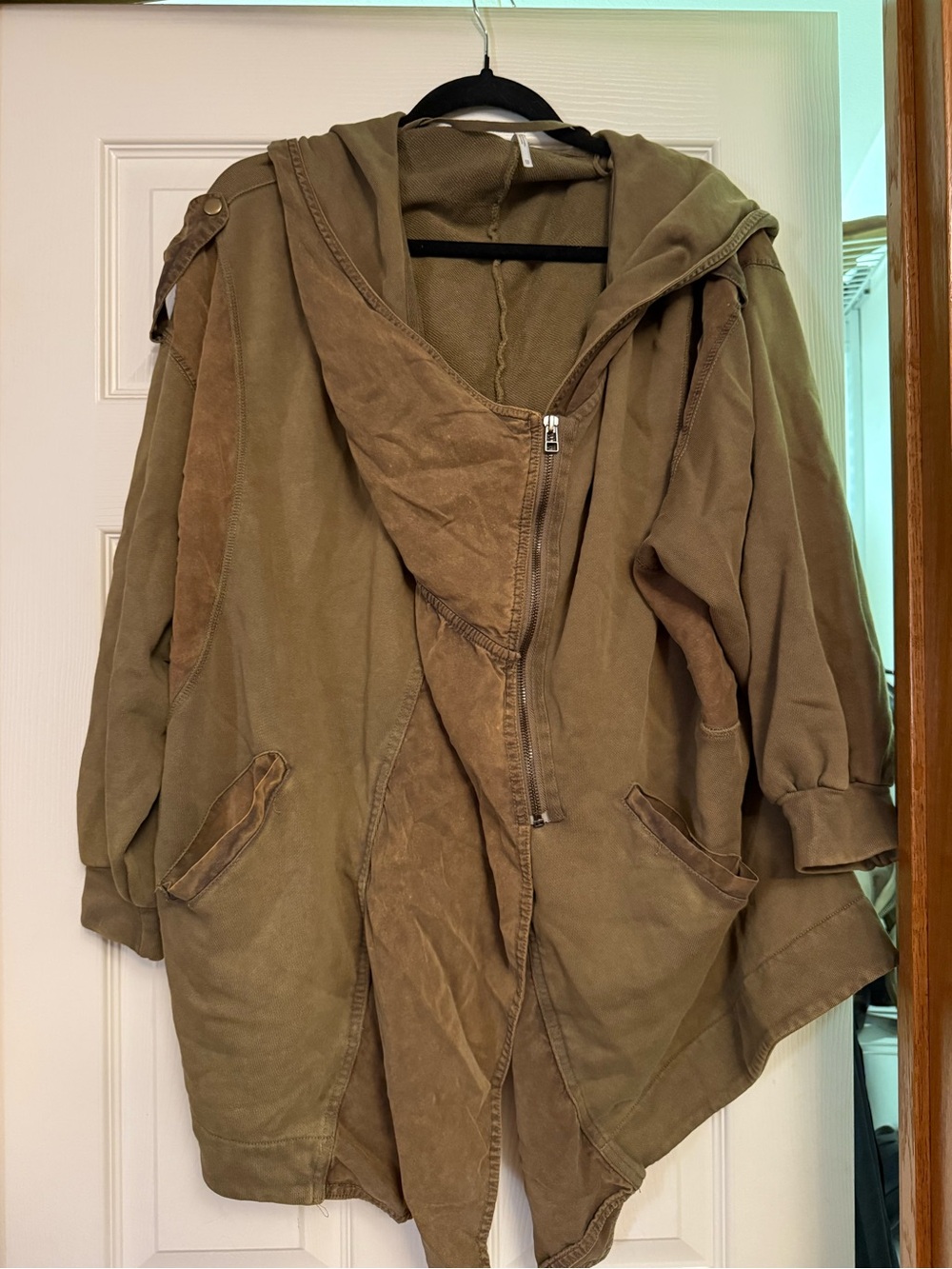 Free people olive jacket size XS